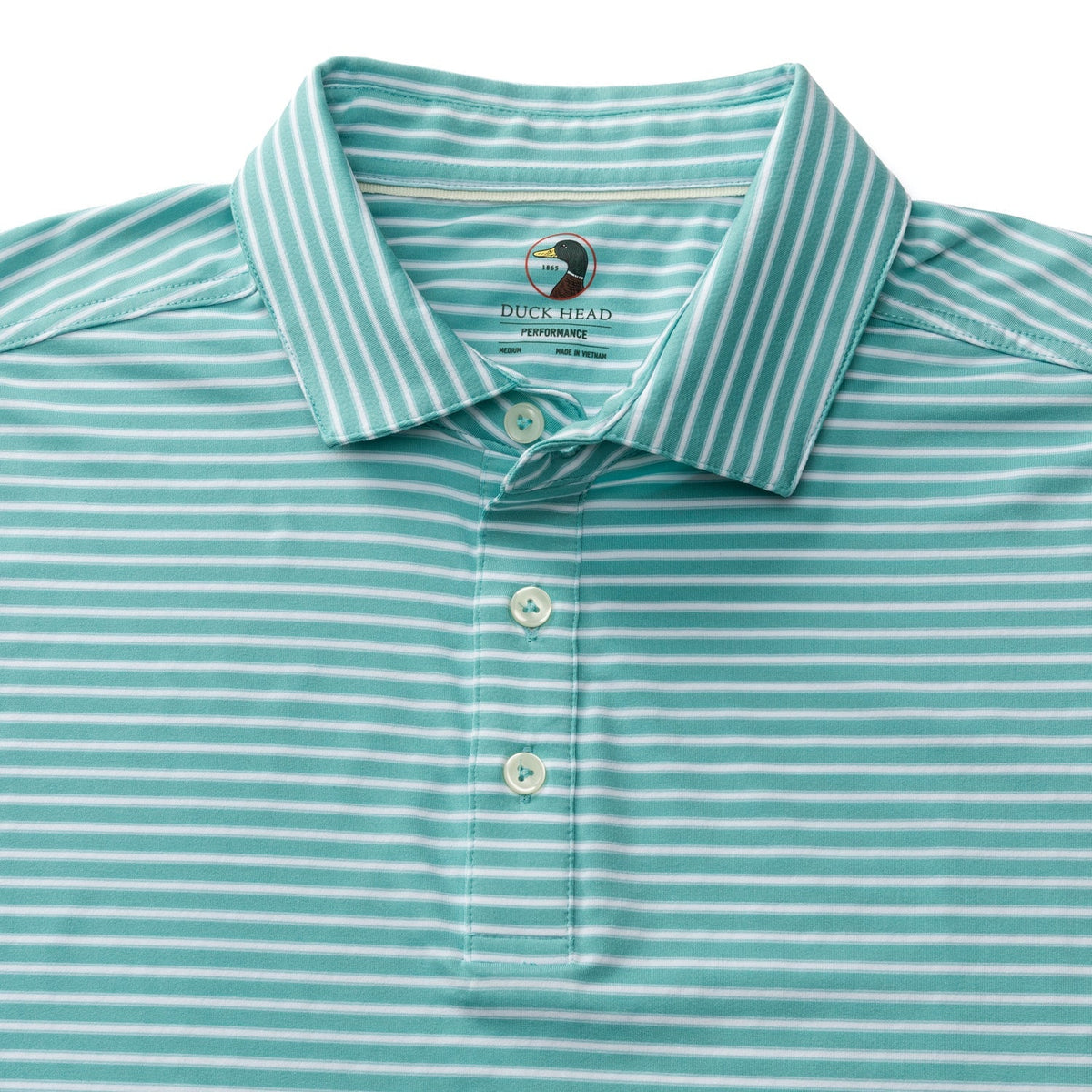 DUCK HEAD Men's Polo Duck Head Long Drive Performance Polo || David's Clothing