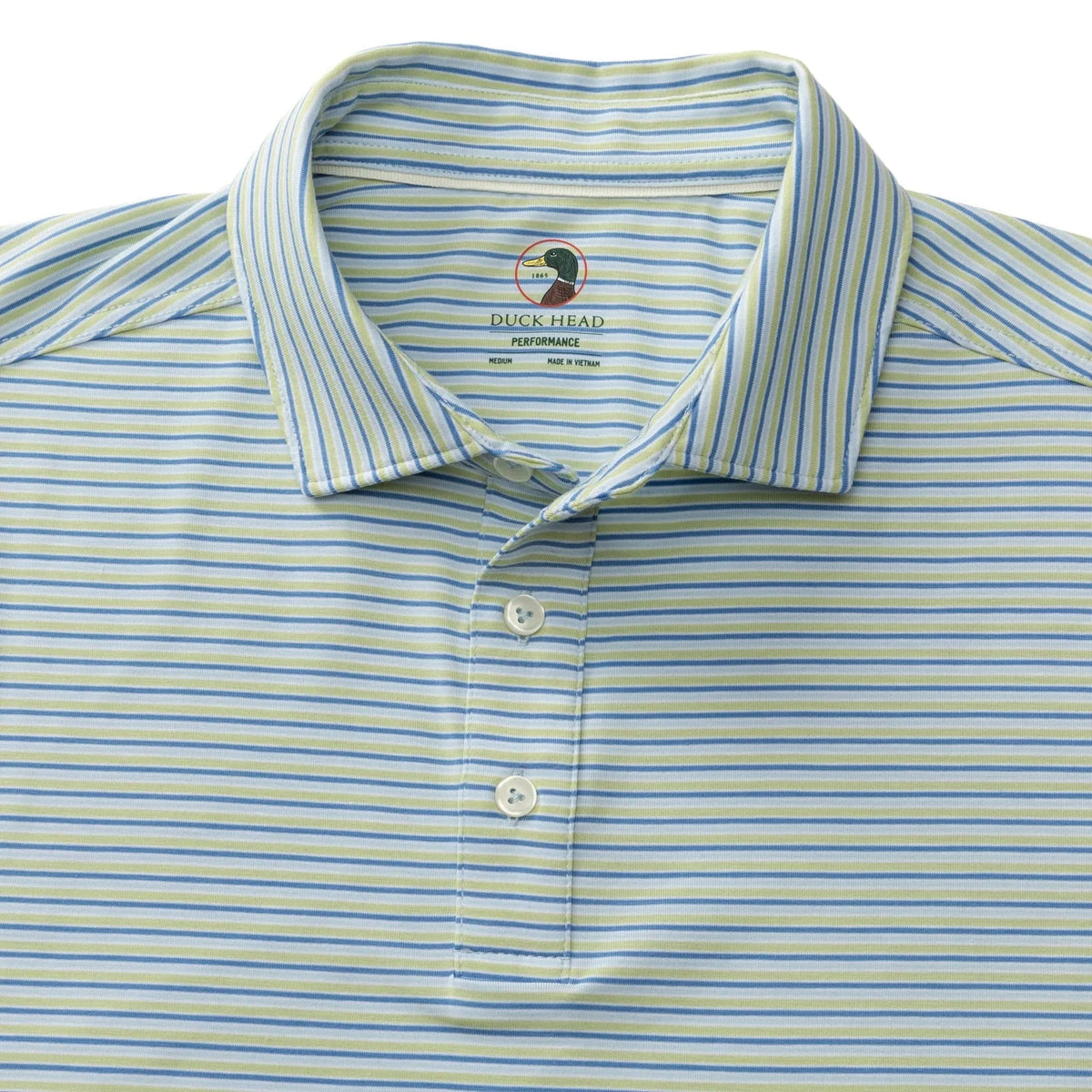 DUCK HEAD Men's Polo Duck Head Summerford Performance Jersey Polo || David's Clothing