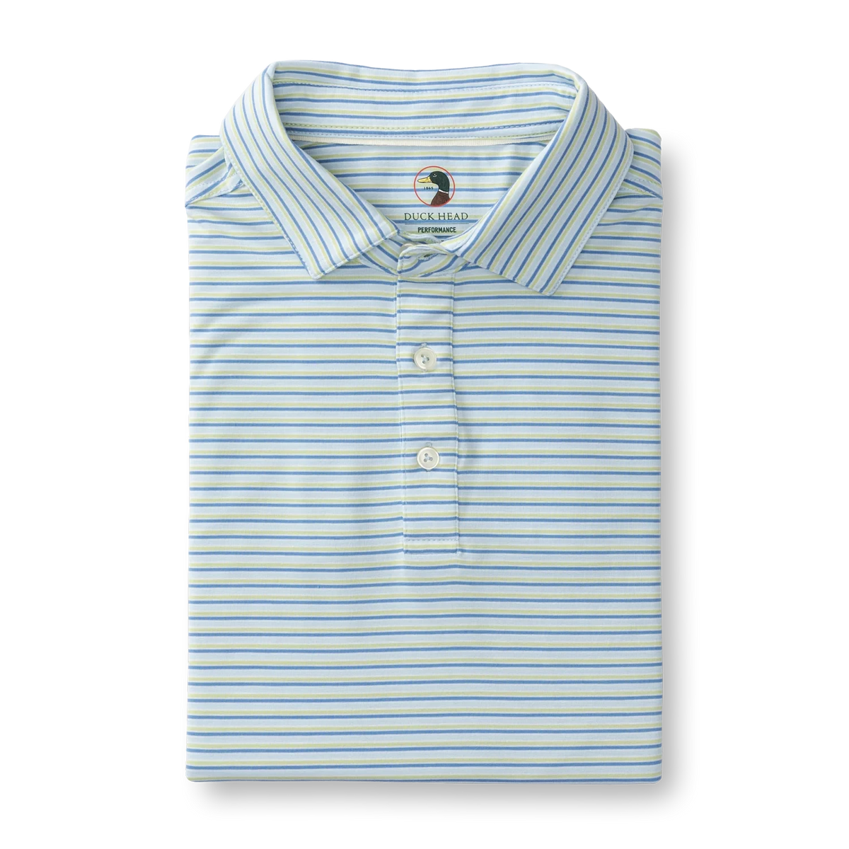DUCK HEAD Men's Polo Duck Head Summerford Performance Jersey Polo || David's Clothing