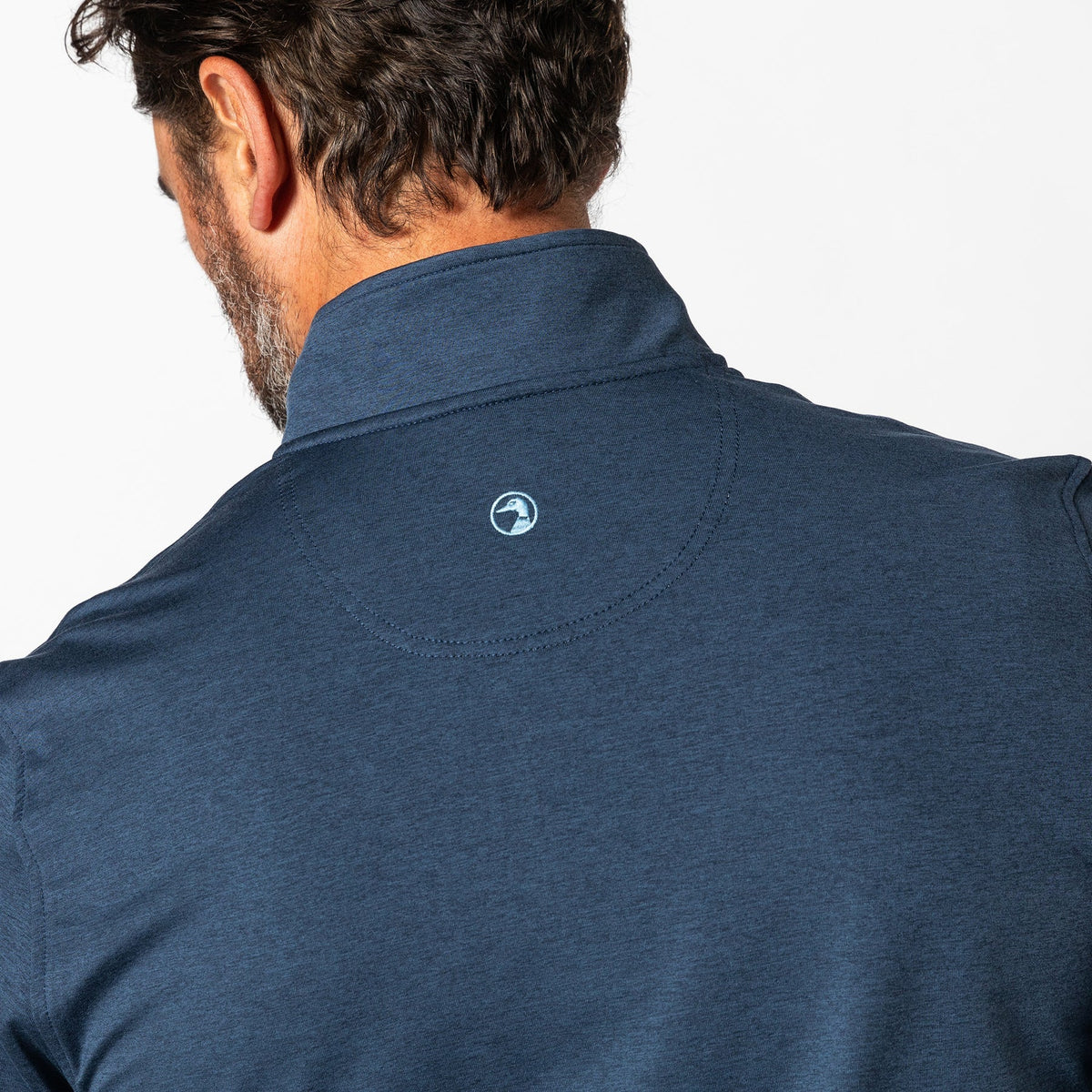 DUCK HEAD Men's Pullovers Duck Head Long Drive Performance 1/4 Zip Pullover