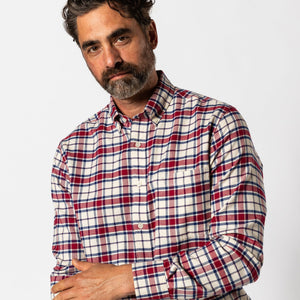 DUCK HEAD Men's Sport Shirt Duck Head Cotton Flannel Sport Shirt