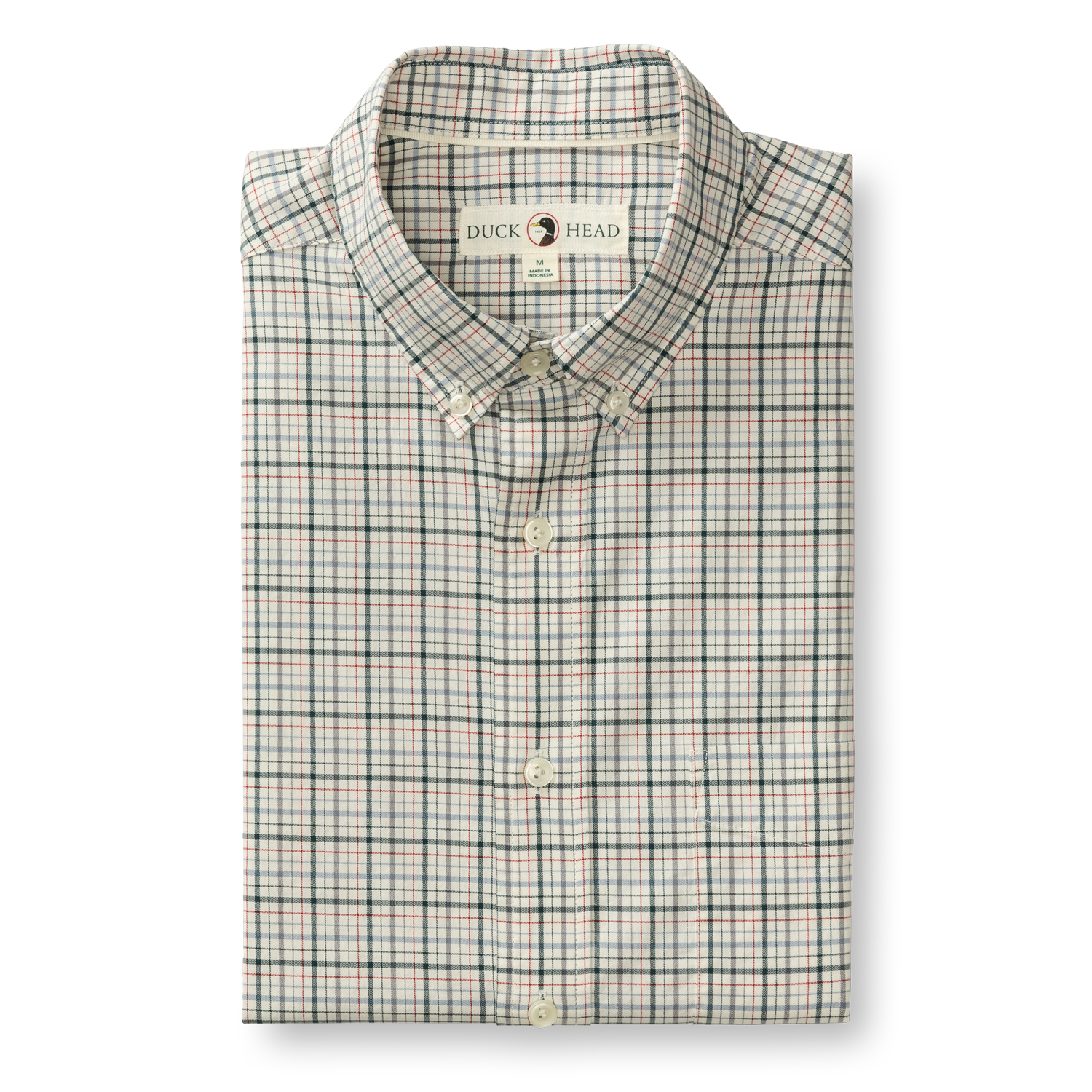 DUCK HEAD Men's Sport Shirt Duck Head Cotton Twill Sport Shirt Cooper Plaid
