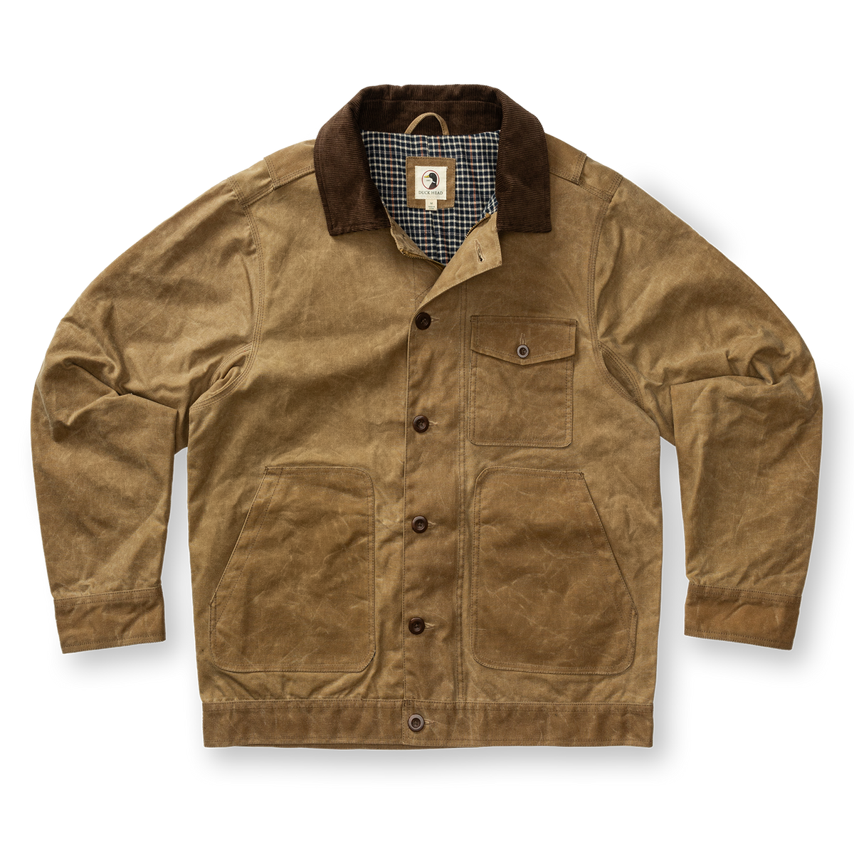 DUCK HEAD Mens Jackets Duck Head Waxed Duck Canvas Rancher Jacket
