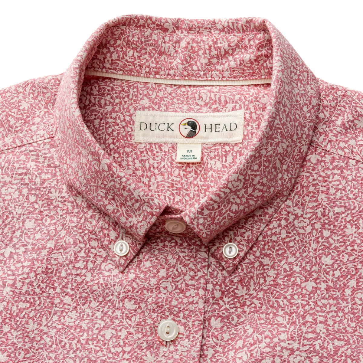 DUCKHEAD Men's Sport Shirt Duck Head Cotton Chambray Sport Shirt