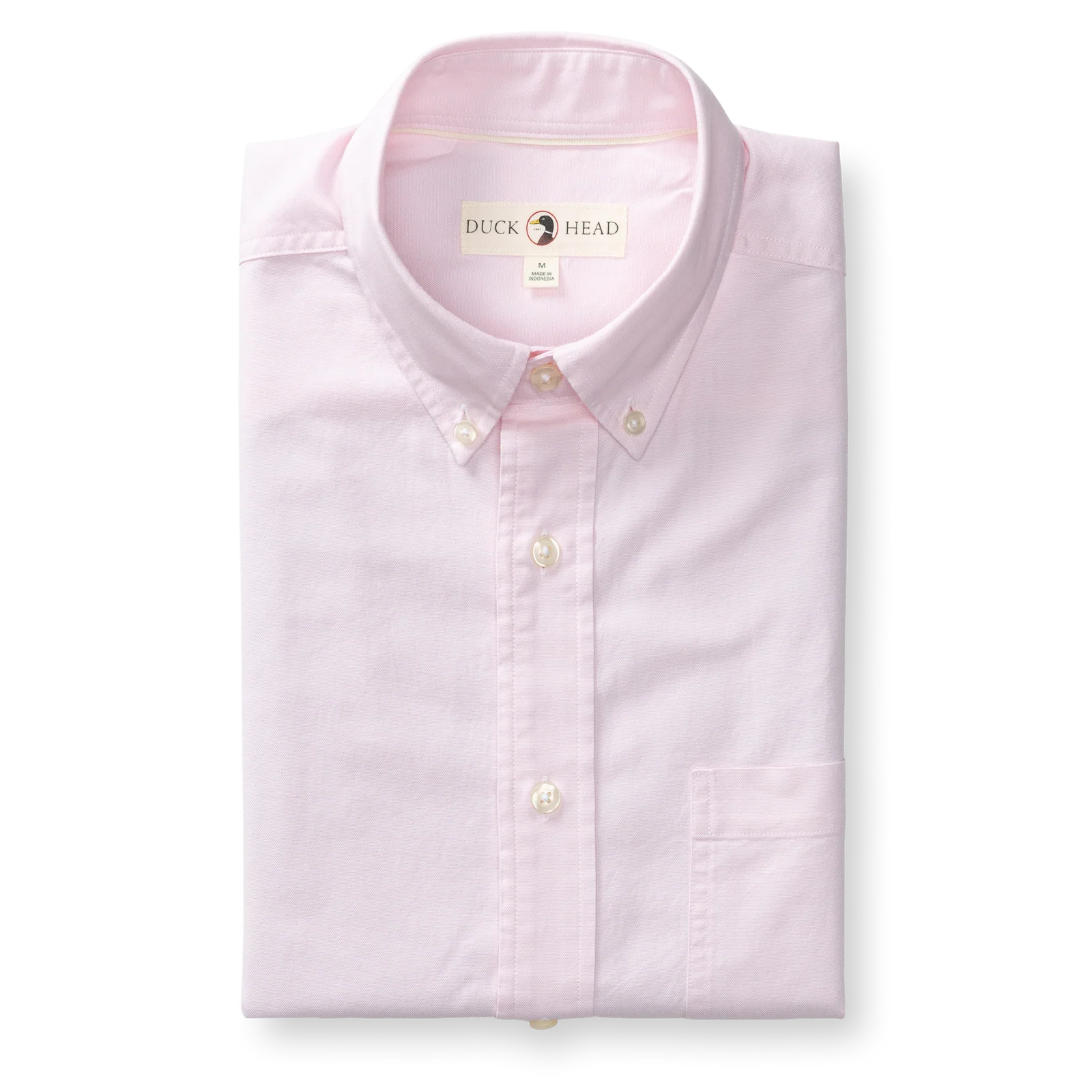 DUCKHEAD Men's Sport Shirt PALE PINK / M Duck Head Cotton Oxford Sport Shirt D11090568