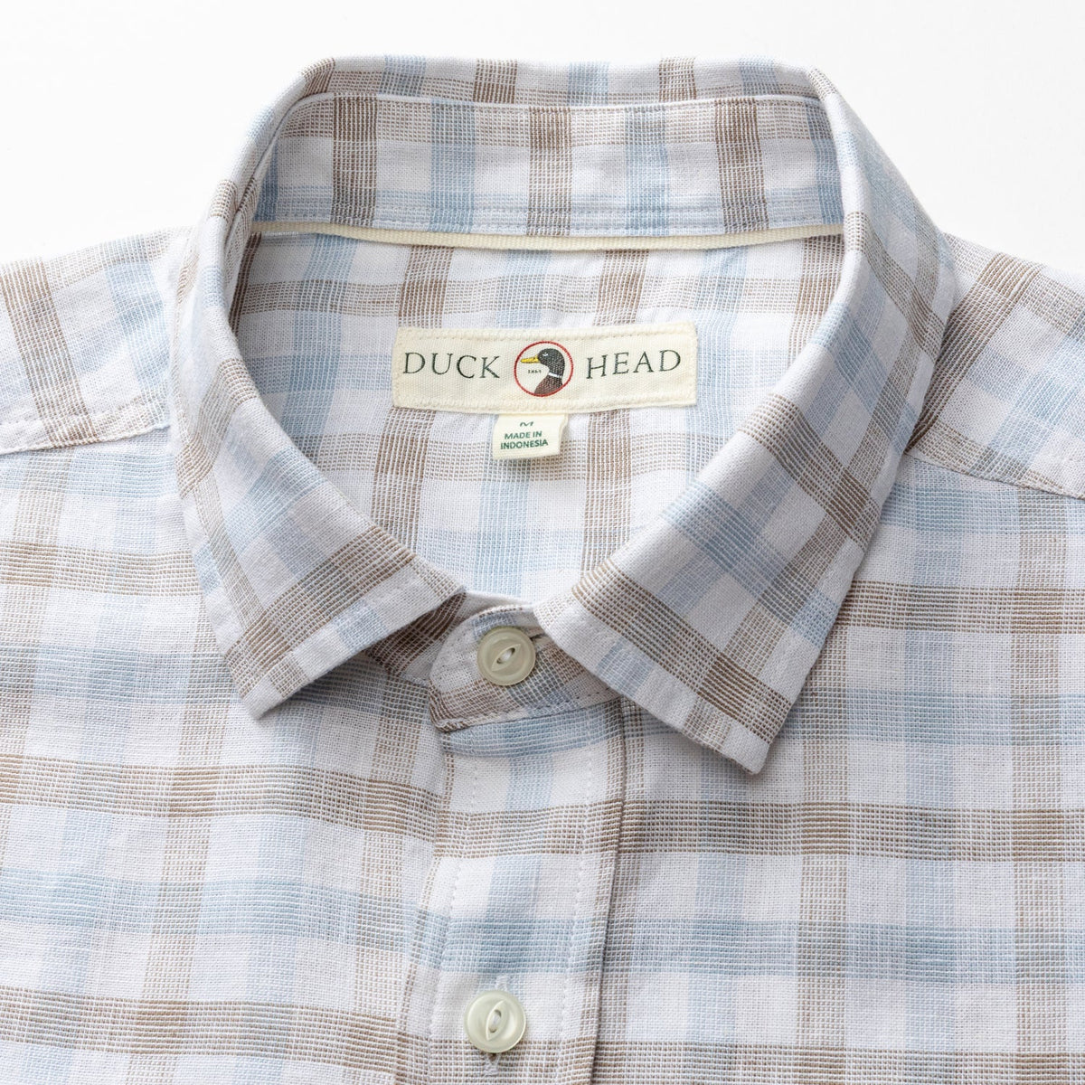 DUCKHEAD Men's Sport Shirt Duck Head Linen Cotton Oxford Sport Shirt