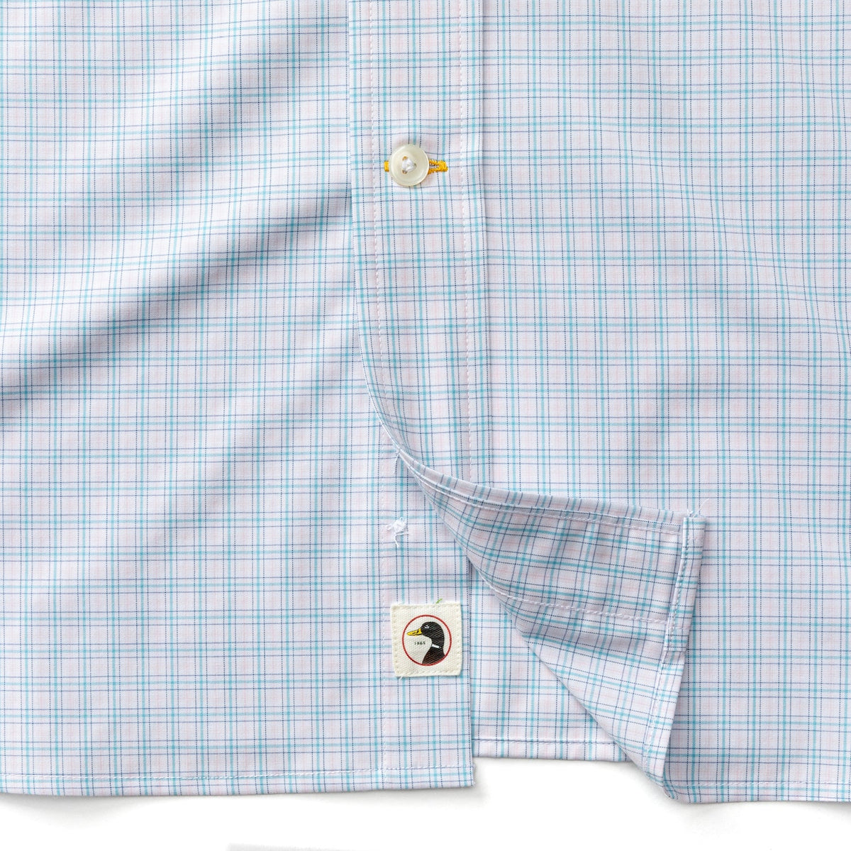 DUCKHEAD Men's Sport Shirt Duck Head Performance Poplin Sport Shirt