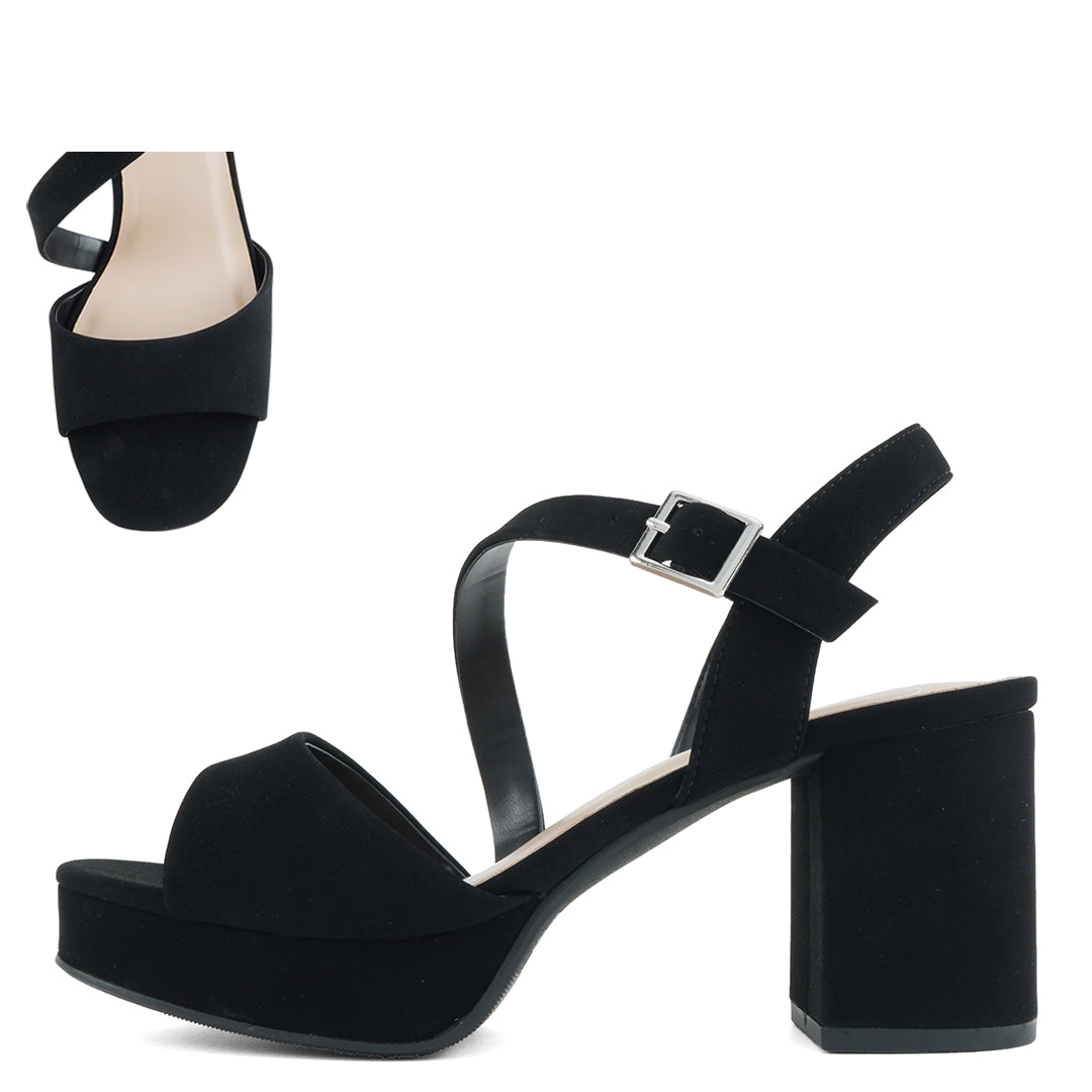 FORTUNE DYNAMIC Women's Shoes BLACK / 5.5 Emery Dress Heel EMERYB