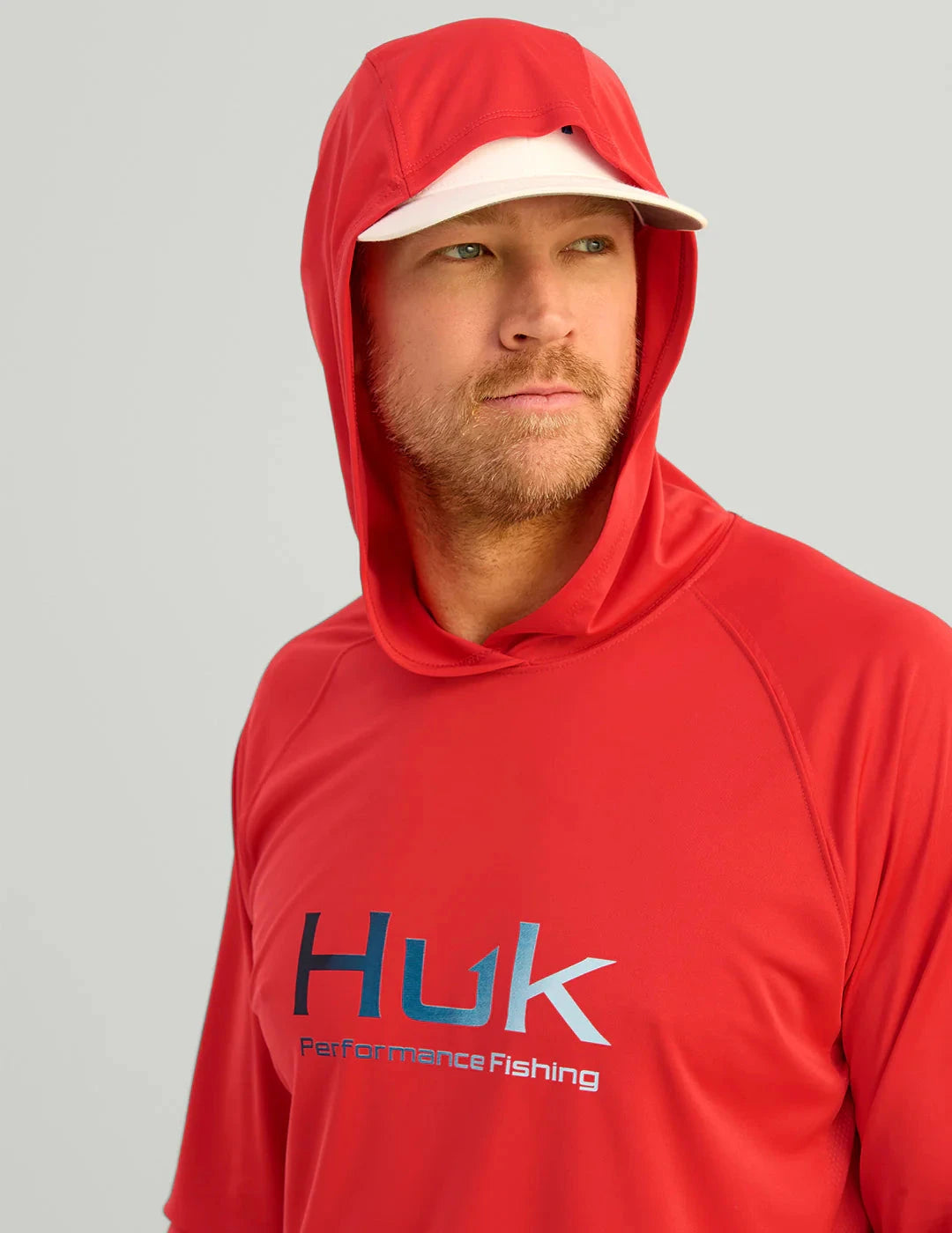 HUK FISHING Men's Tees Huk Pursuit Performance Hoodie || David's Clothing