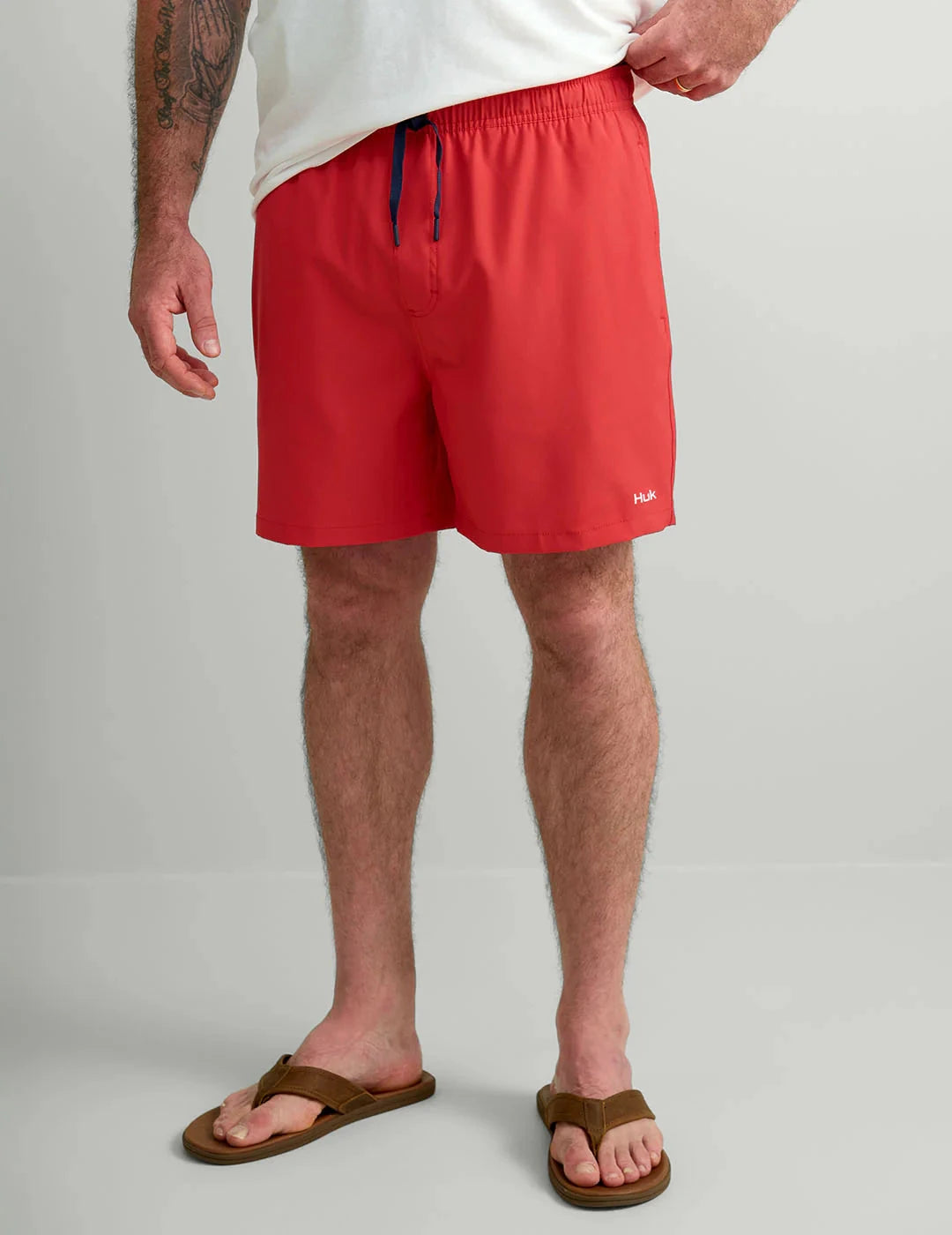 HUK FISHING Mens Shorts Huk Pursuit Volley Swim Short || David's Clothing