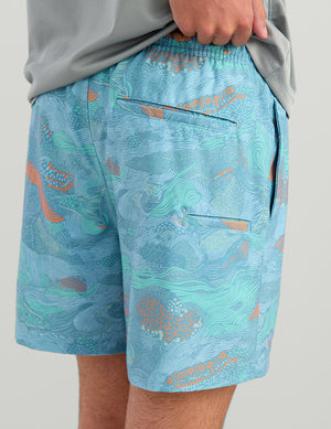 HUK FISHING Mens Shorts Huk Pursuit Volley Swim Shorts