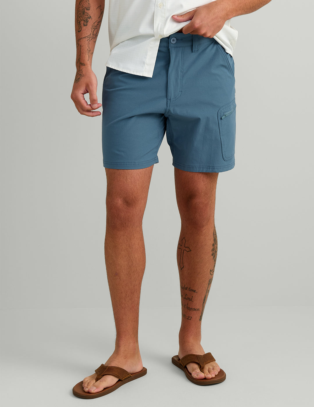 HUK FISHING Mens Shorts KHAKI / S Huk Next Level 7-inch Short H2000173250