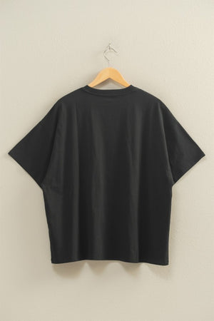 HYFVE INC. Women's Top Crew Neck Short Sleeve Oversized T-shirt