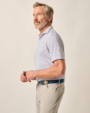 JOHNNIE O Men's Polo Johnnie-O Performance Jersey Polo - Bronte Stripe