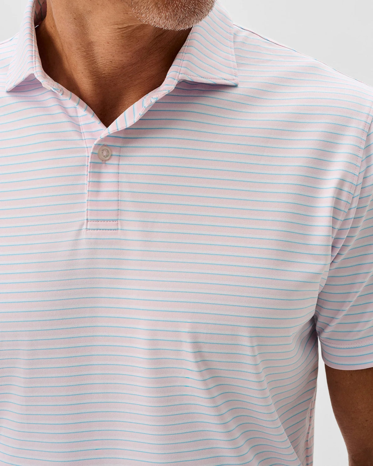 JOHNNIE O Men's Polo Johnnie-O Performance Jersey Polo - Rez Stripe