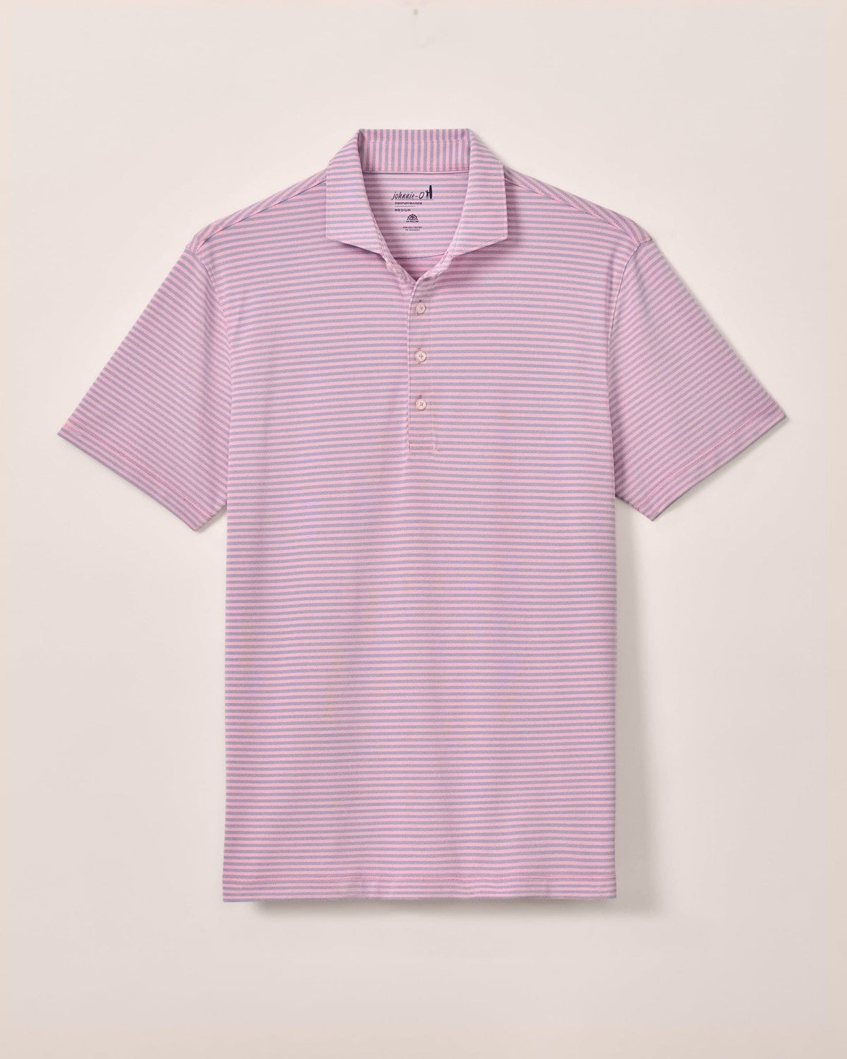 JOHNNIE O Men's Polo TIDE / S Johnnie-O Performance Mesh Polo - Stetson Stripe JMPO101630TIDE