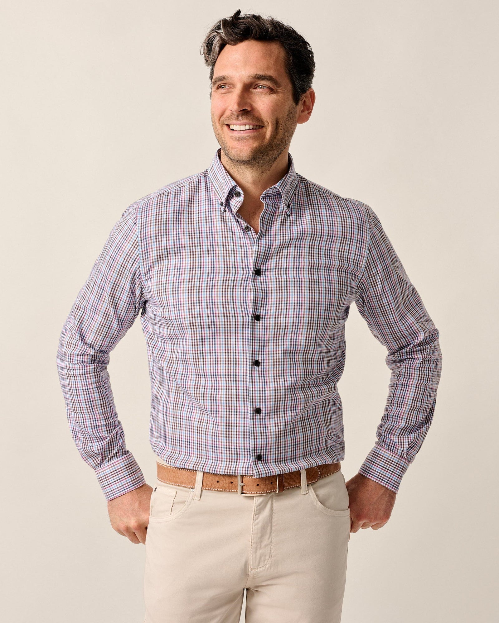 JOHNNIE O Men's Sport Shirt Johnnie-O Natural Performance Button Down Shirt - Adelson
