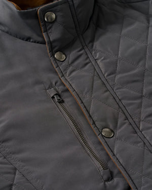 JOHNNIE O Mens Jackets Johnnie-O Juno Quilted Snap Jacket
