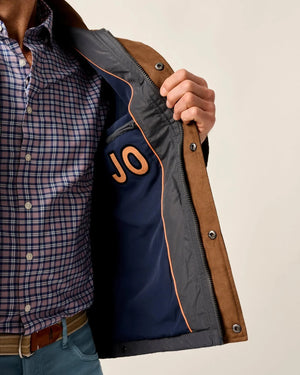 JOHNNIE O Mens Jackets Johnnie-O Juno Quilted Snap Jacket