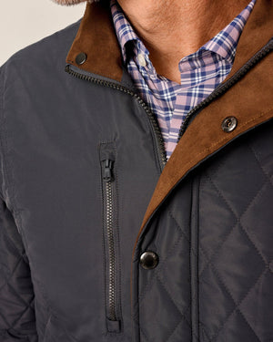 JOHNNIE O Mens Jackets Johnnie-O Juno Quilted Snap Jacket