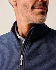 JOHNNIE O Mens Jackets Johnnie-O Reggie Ribbed Performance Vest