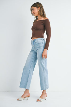 JUST Women's Jeans Just USA Slim Wide Leg