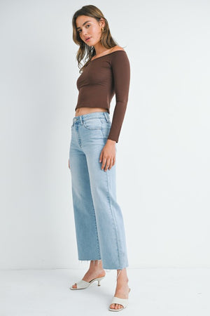 JUST Women's Jeans Just USA Slim Wide Leg