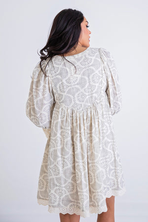 KARLIE CLOTHES Women's Dresses 252 FAN BOHO CROCHET