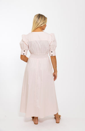 KARLIE CLOTHES Women's Dresses 252 SOLID V NECK