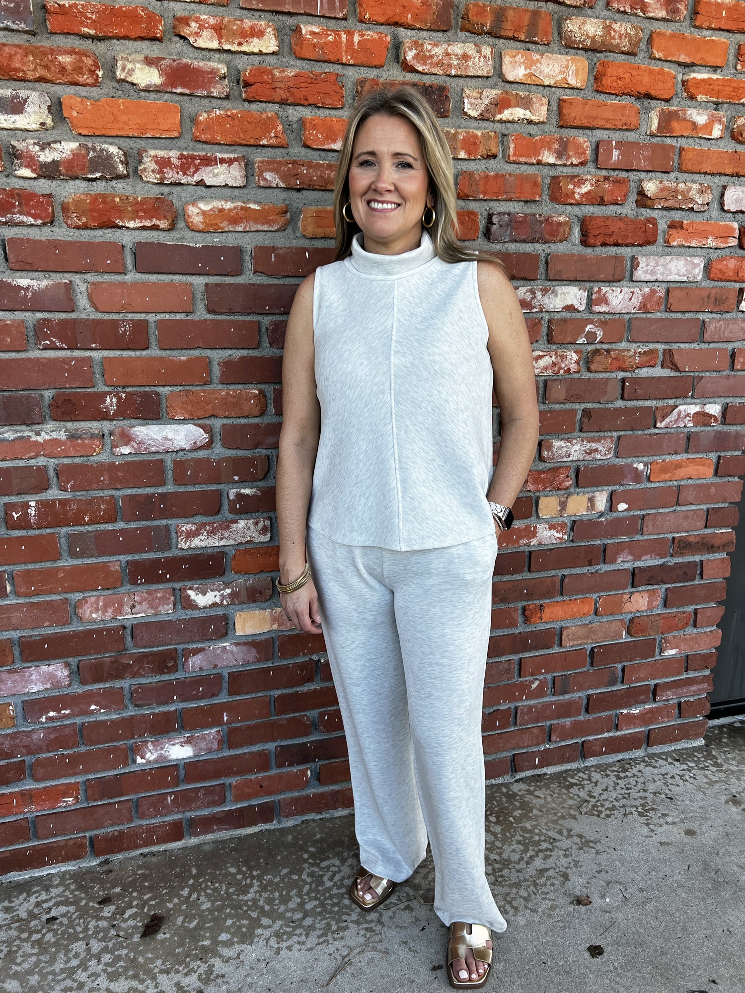 KARLIE CLOTHES 24-Women's Pants Karlie Solid Scuba Pant