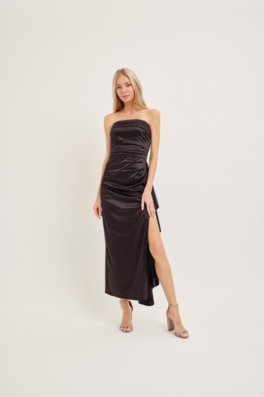 LENA Women's Dresses Strapless Long Dress