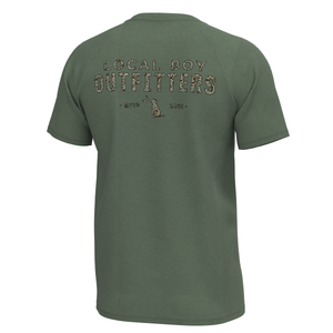 Local Boy Men's Old Signature Short Sleeve Heather Performance Shirt