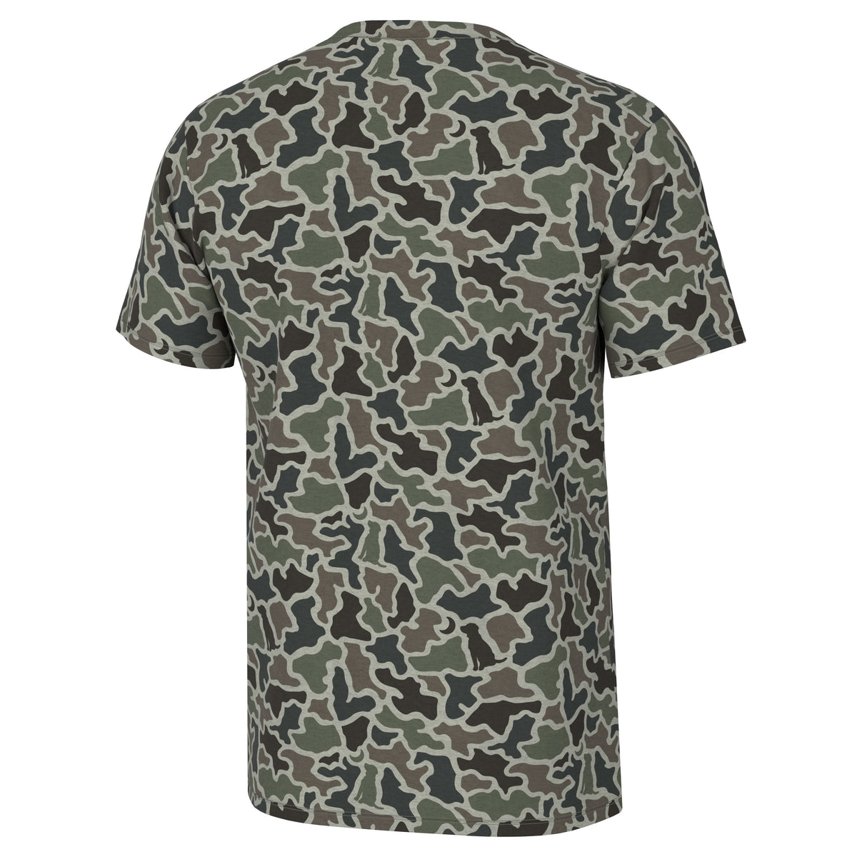 Local Boy Men's Short Sleeve Heather Blend Crew