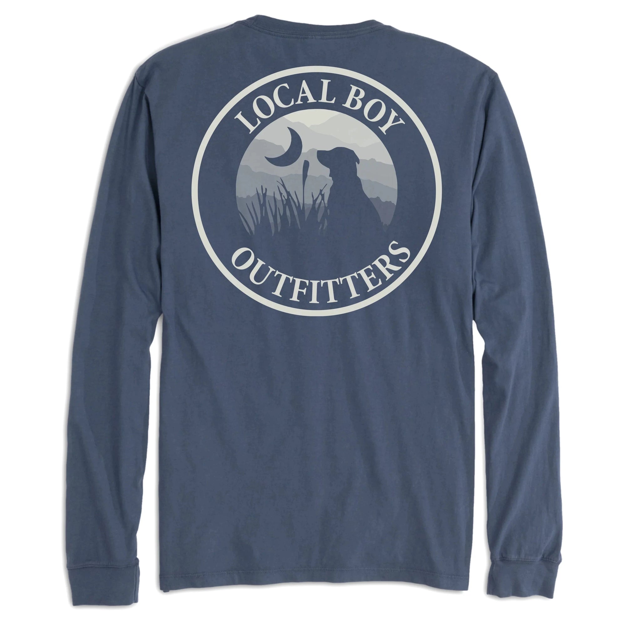 LOCAL BOY OUTFITTERS Kid's Tees Local Boy Youth Original Blueridge LS Tee