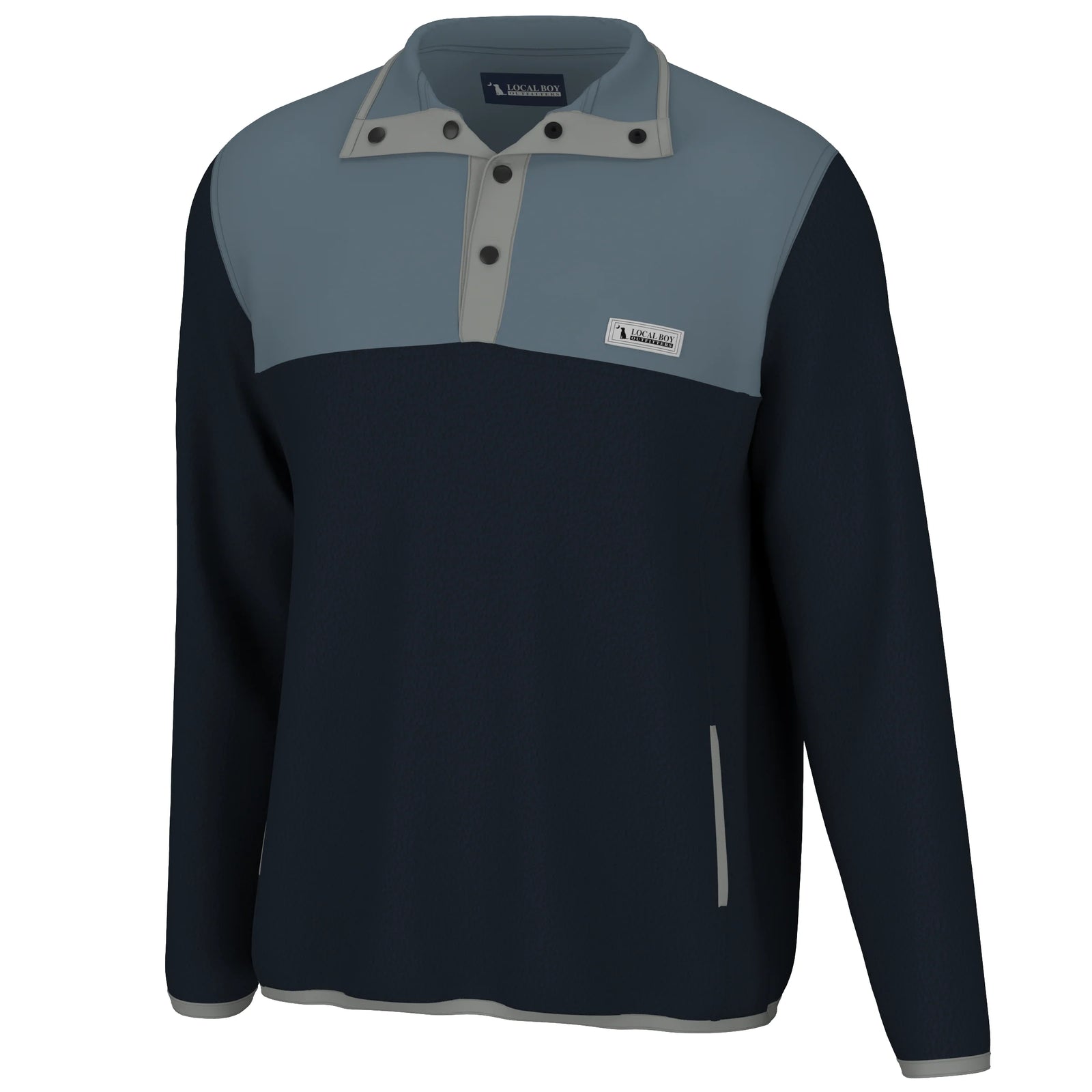 LOCAL BOY OUTFITTERS Kids Outerwear Local Boy Youth Quarter Snap Pullover