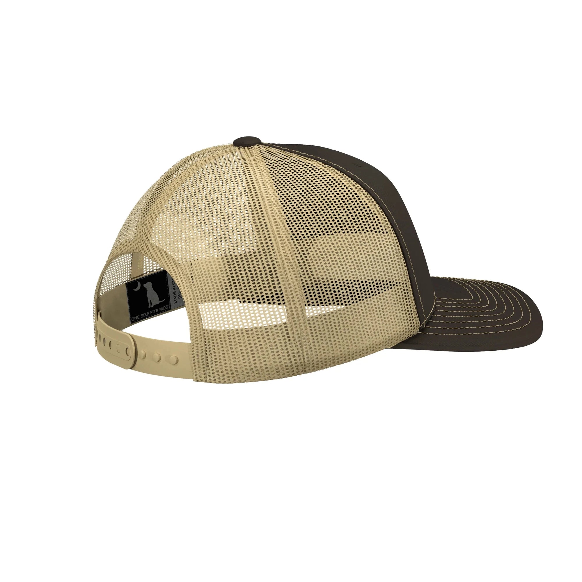 LOCAL BOY OUTFITTERS Men's Hats BROWN/KHAKI / OS Local Boy Men's Vintage Logo Trucker Hat L3000367BRK