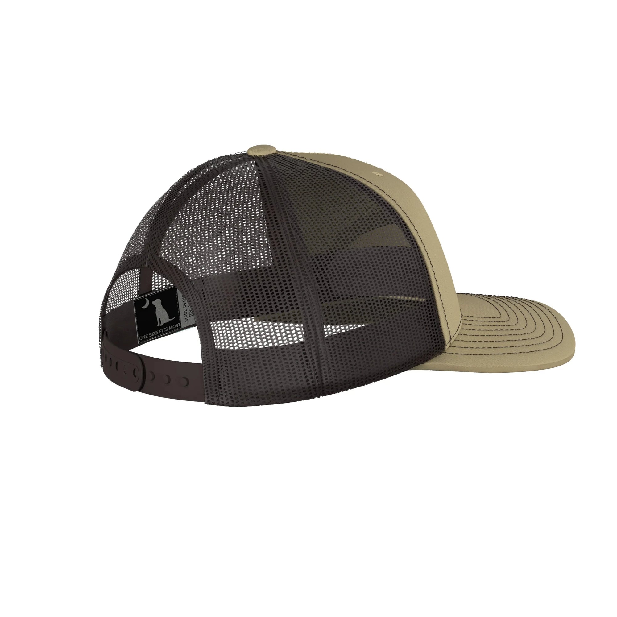 LOCAL BOY OUTFITTERS Men's Hats KHAKI/COFFEE / OS Local Boy Men's Woven Label Trucker Hat L3000003KHC