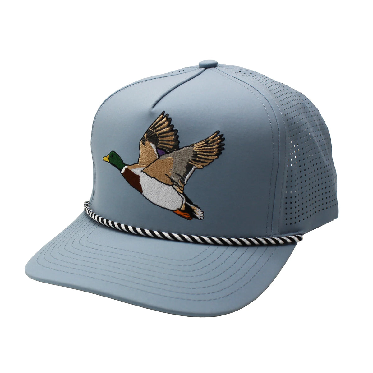 LOCAL BOY OUTFITTERS Men's Hats LIGHT BLUE / OS Local Boy Men's Mallard Perforated Rope Hat L3000287LGB