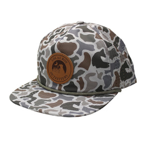 LOCAL BOY OUTFITTERS Men's Hats LOCALFLAGE / OS Local Boy Men's Perforated Flat Brim Hat L3000246LCF