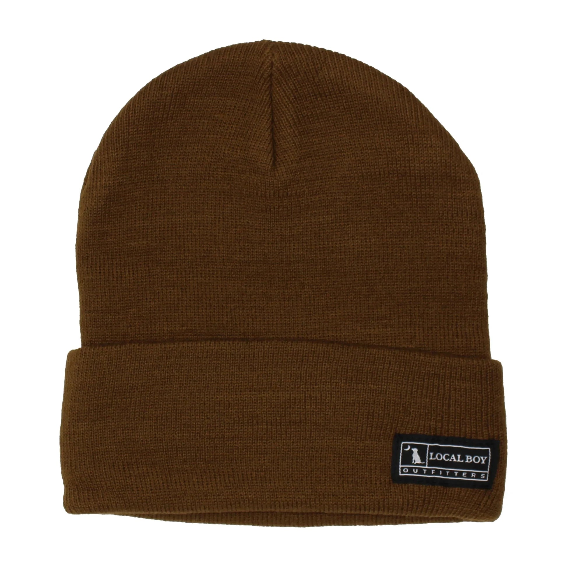 LOCAL BOY OUTFITTERS Men's Hats RUST / OS Local boy Woven Label Beanie L3000052RST