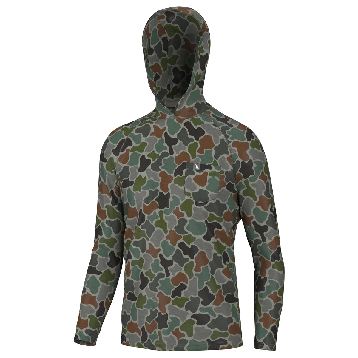 LOCAL BOY OUTFITTERS Men's Outerwear FOREST CAMO / S Local Boy Heather-Blend Hoodie L1400084FCBL