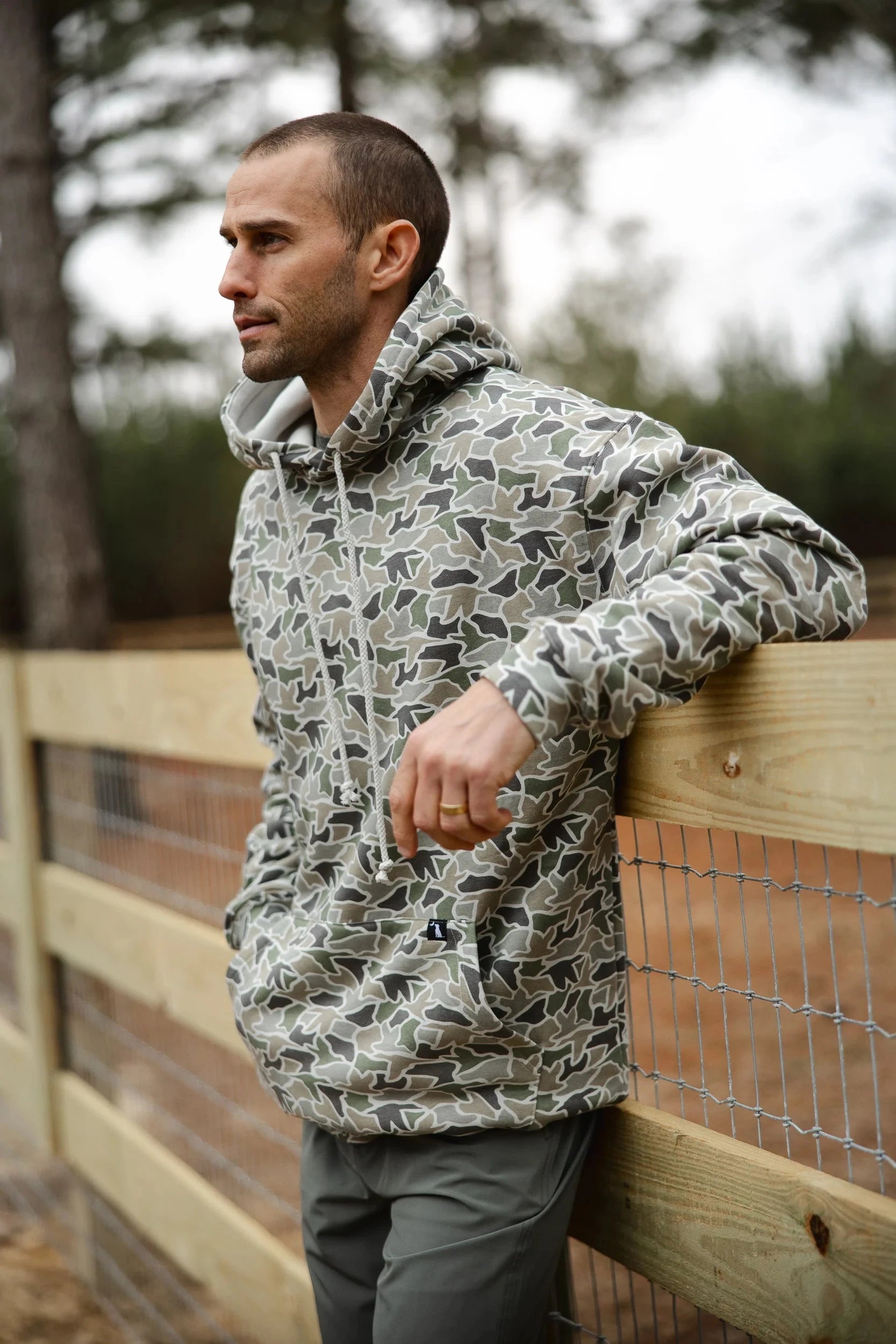 LOCAL BOY OUTFITTERS Men's Outerwear DUCK CAMO / S Local Boy Men's Hilltop Hoodie L1300033DCC