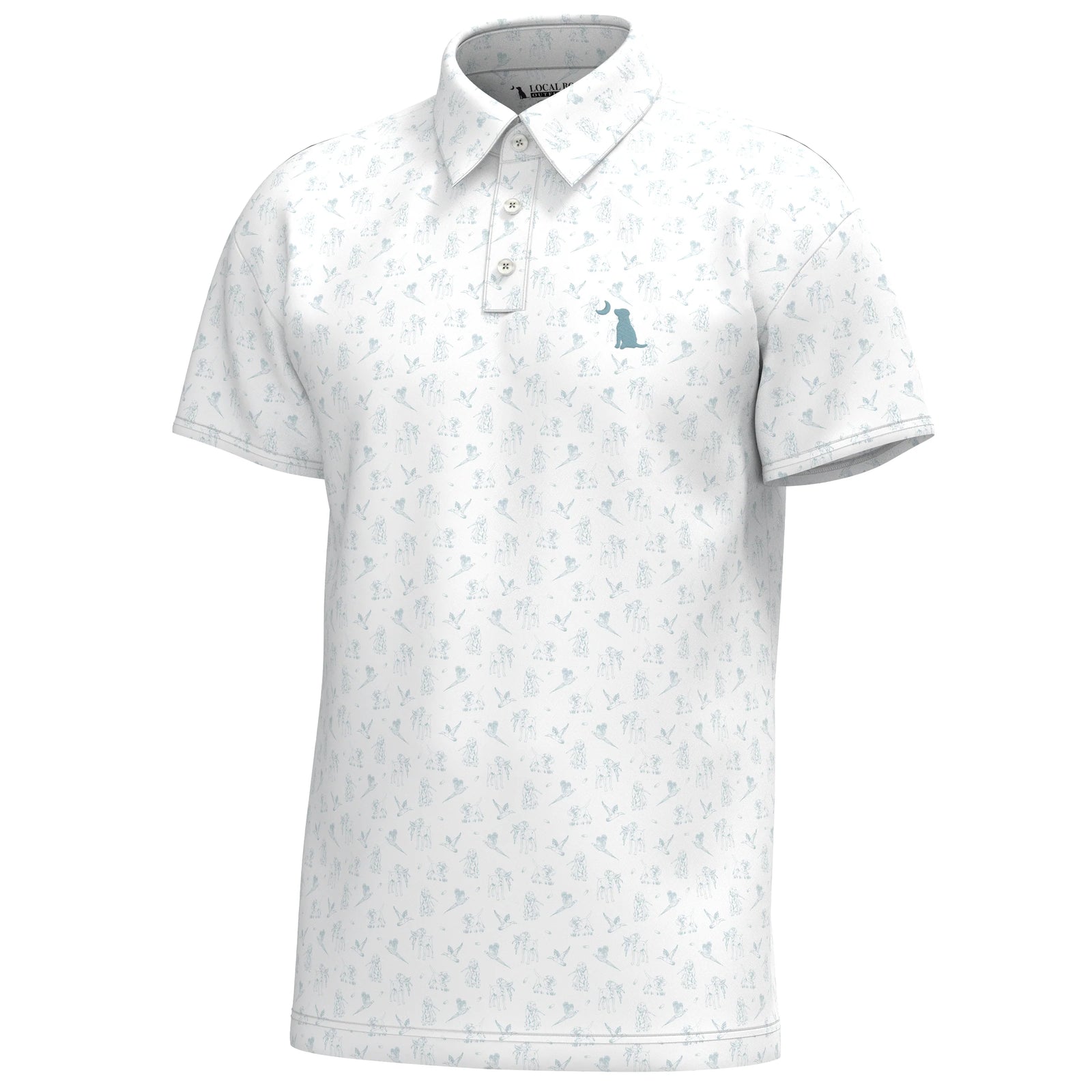 LOCAL BOY OUTFITTERS Men's Polo ULTIMATE RETRIEVE / S Local Boy Men's Dirty Myrtle Polo L1200056URV