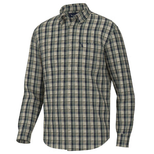 LOCAL BOY OUTFITTERS Men's Sport Shirt OLIVE/GREEN/NAVY / S Local Boy Men's Grange Dress Shirt L1500051OGN