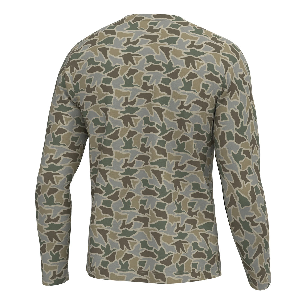 LOCAL BOY OUTFITTERS Men's Tees Local Boy Long Sleeve Heather Performance Shirt