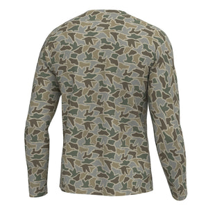 LOCAL BOY OUTFITTERS Men's Tees Local Boy Long Sleeve Heather Performance Shirt