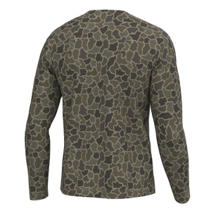 LOCAL BOY OUTFITTERS Men's Tees Local Boy Long Sleeve Heather Performance Shirt