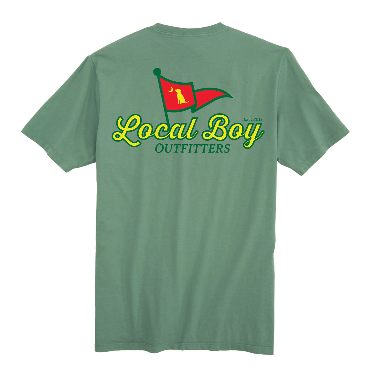 LOCAL BOY OUTFITTERS Men's Tees Local Boy Men's Front Pin T-Shirt