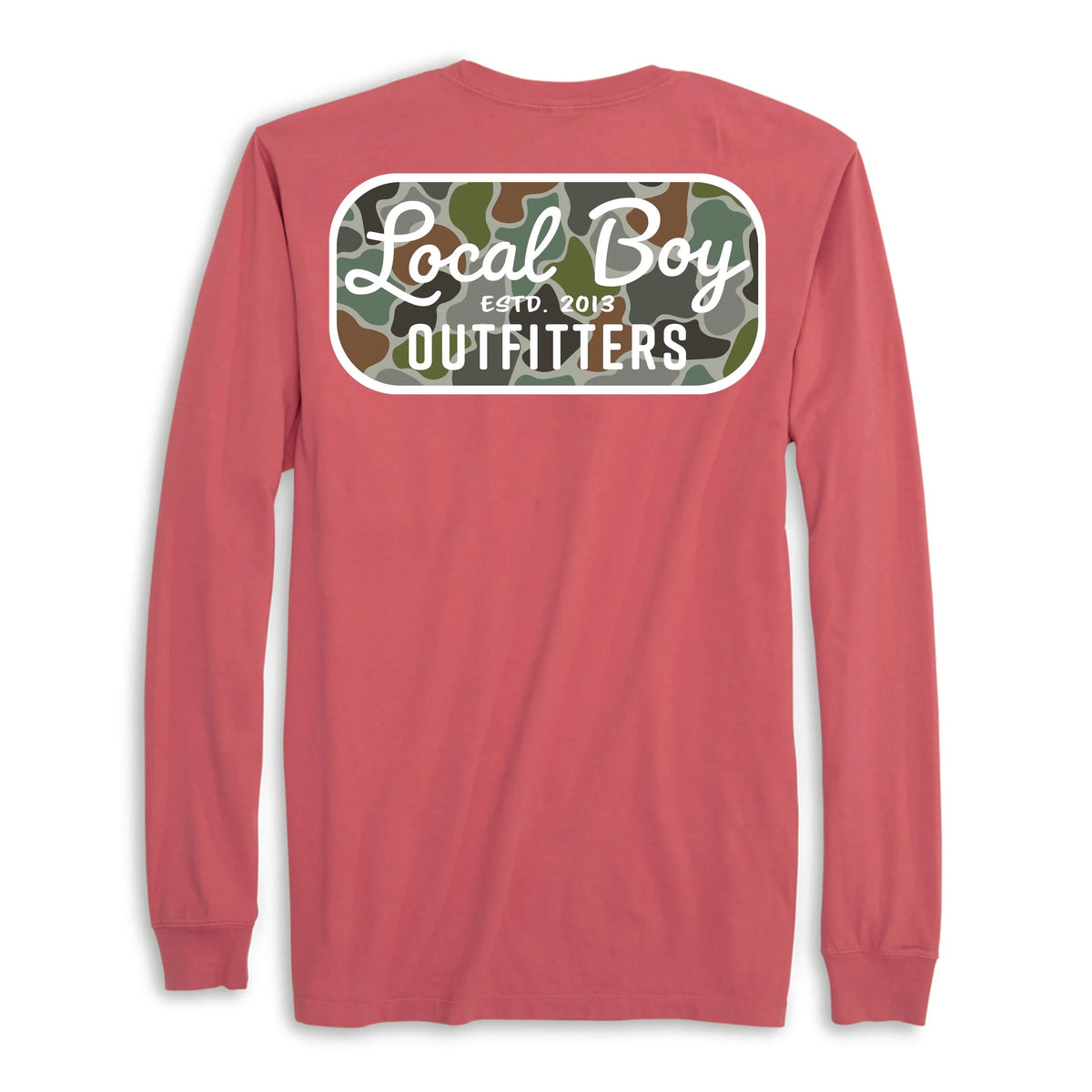 LOCAL BOY OUTFITTERS Men's Tees Local Boy Men's Retro Patch FC L/S T-Shirt