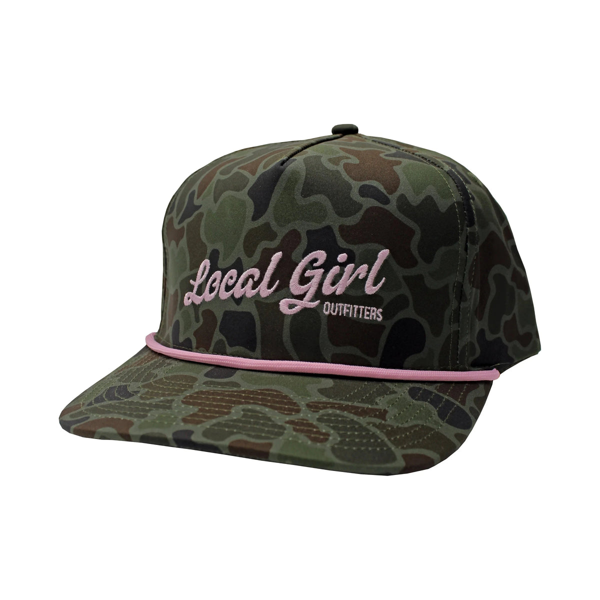 LOCAL GIRL Women's Hat LF OD / - Local Girl Cursive Charm Rope Hat L5300013